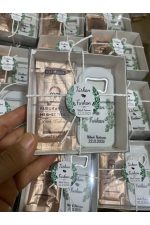 Kahve ve Açacak Magnet Set Nikah, Söz, Nişan Hediyelik - 25 Adet