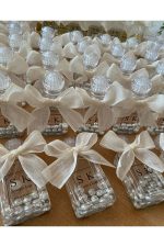 Plastik Kolonya Şişesi Nikah, Söz, Nişan Hediyelik - 25 Adet