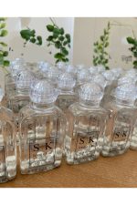 Plastik Kolonya Şişesi Nikah, Söz, Nişan Hediyelik - 50 Adet
