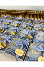 Minik Kuran ve İnci Tesbih Set Bebek, Nikah, Söz, Nişan Hediyelik - 25 Adet