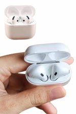 Bluetooth Kulaklık Beyaz Çağrı Cevaplama Dokunmatik Kontrol Kablosuz