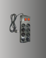 2 Metre Güçlü Çoklu Priz 8 Soket