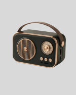 Retro Tarz Kablosuz Radyo – Bluetooth, USB ve TF Kart Girişli