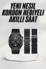 En Çok Tercih Edilen Akıllı Saat Amoled Ekran Nabız Sensörü GPS Uyumlu Adımsayar