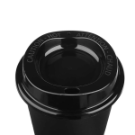 Kahve Bardağı - Kapaklı Beyaz 473 Ml