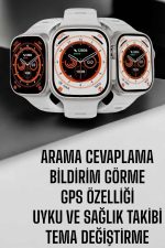 Akıllı Saat Nabız Ölçebilen Yeni Nesil GPS ve Adımsayar Özelliği