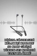 Kablolu Bluetooth Kulaklık ve Kadınlara Özel Bileklik Hediyeli Yeni Nesil Akıllı Saat 3 Kordonlu