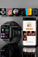 Suya Dayanıklı Bluetooth Akıllı Saat GPS, Adımsayar, Nabız & Sağlık Takibi