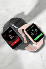 Akıllı Saat Adım Sayar, Kalp Atışı İzleme Dokunmatik Bluetooth Bağlantılı
