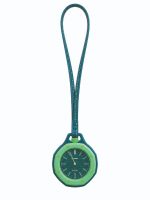 Bluetooth 5.4 Kablosuz Kulaklık Yeşil Askılı Analog Charm Saat İkili Set