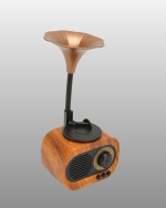 Mini Nostaljik Bluetooth Hoparlör FM Radyo 8 Saat Batarya Yeni Nesil