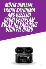 2025 Model Bluetooth Kulaklık Dokunmatik Ekran Yüksek Ses Kalitesi Yeni Nesil
