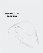 Uzun Pil Ömürlü Kablosuz Kulaklık – Boyun Askılı, 100 Saat Kullanım