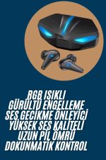 Wireless Kulaklık Mikrofonlu Bluetooth Oyuncu Kulaklığı