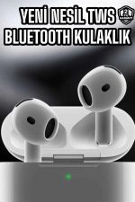 Kablosuz Bluetooth Kulaklık TWS ANC Özelliği Yüksek Ses Kaliteli Yeni Nesil