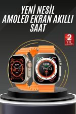 Akıllı Saat Android ve İOS Uyumlu 49 MM NFC Özelliği GPS Takibi Yeni Nesil