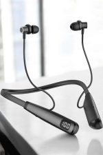 Boyun Bantlı Bluetooth Kulaklık Yüksek Ses Kaliteli 100 Saat Kulaklık