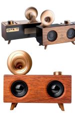 Gramafon Radyo Bluetooth Hoparlör Nostaljik Radyo FM Radyo
