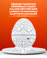Dinozor Yumurtası Tasarımlı Projektörlü Gece Lambası
