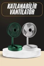 Katlanabilir Usb Şarjlı Masaüstü Soğutucu Mini Fan Telefon Tutucu Yeni Nesil