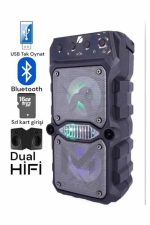 Ses Bombası Kablosuz Bluetooth Hoparlör Çift Çıkışlı Yüksek Ses Kaliteli Hoparlör