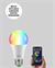 Akıllı 9W RGBW LED Ampul, tasaruflu romantik ışıklı