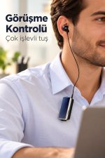 Dijital Ekranlı Bluetooth Kulaklık Çok Noktalı Bağlantı