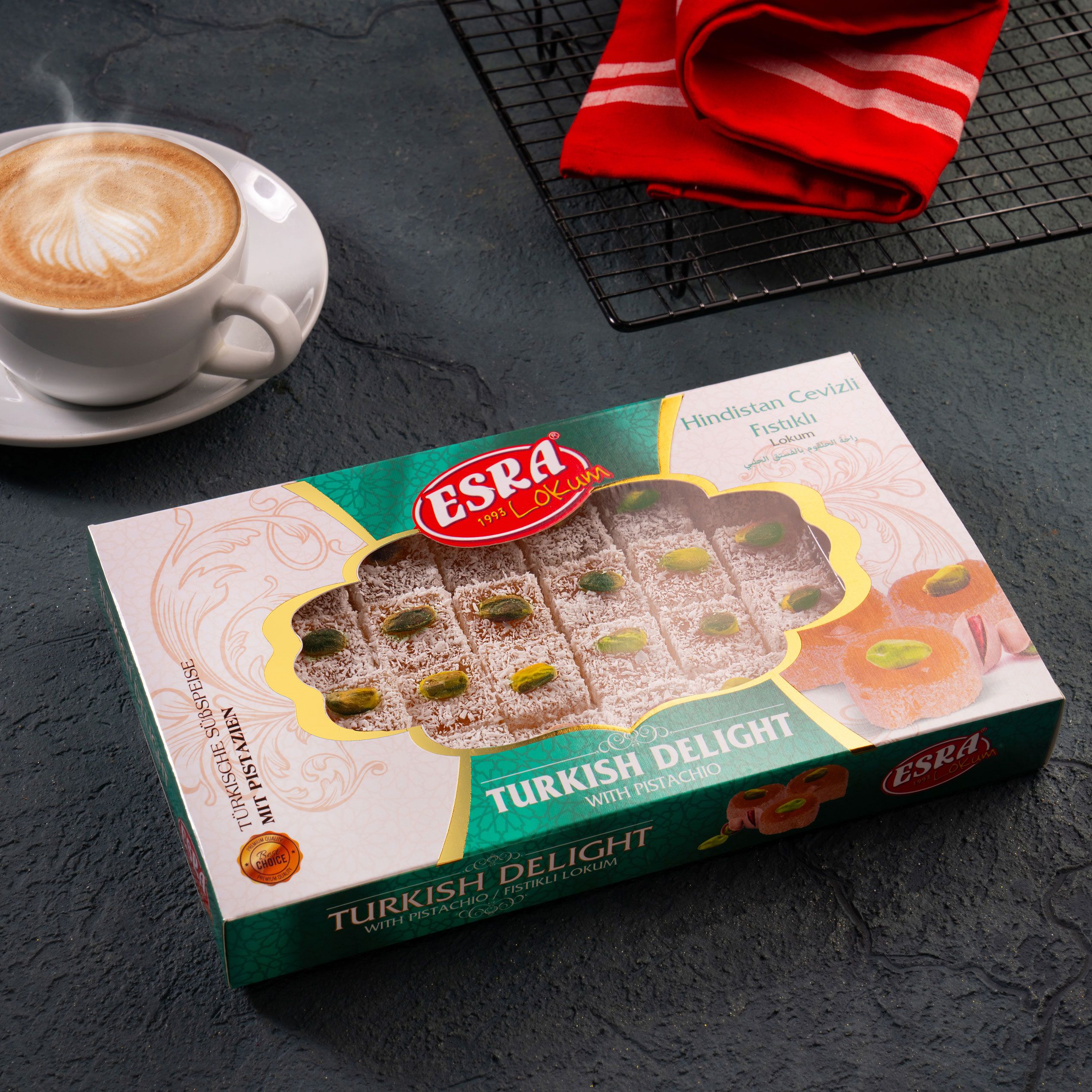 Fıstıklı 350 gr Paket Lokum