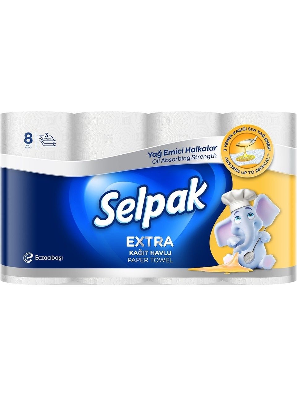 Selpak Kağıt Havlu Extra Yağ Emici 16 Lı