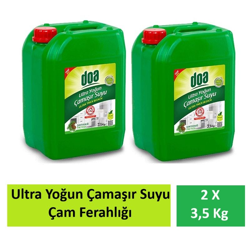Doa Ultra Çamaşır Suyu Çam Ferahlığı 2 x 3.5 Kg