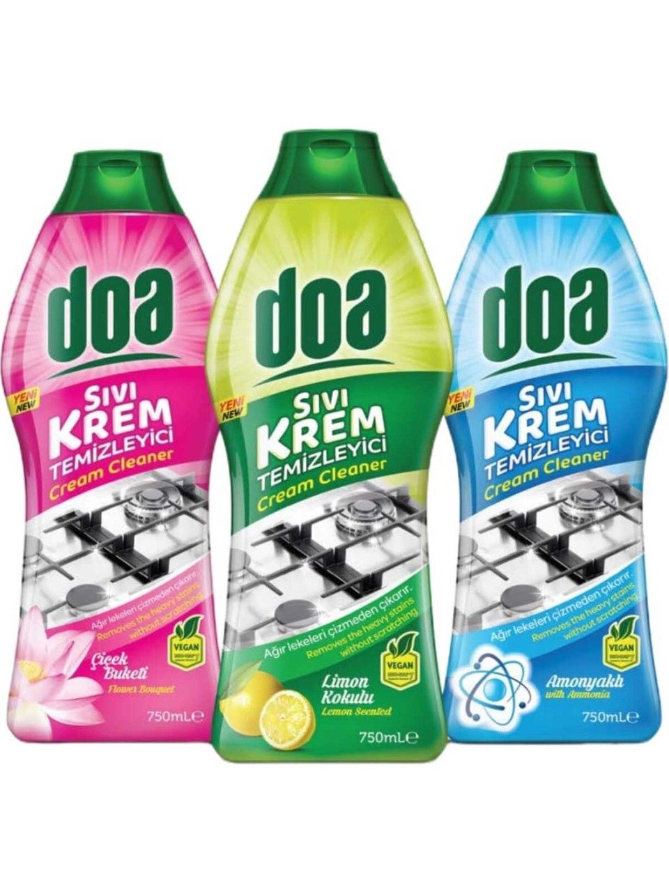 Doa Sıvı Krem Mineralli Çiçek Buketi 750 Ml Vegan x 2 Adet