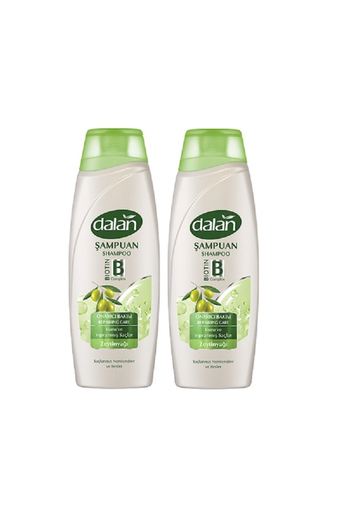 Dalan Zeytinyağlı Onarıcı Bakım Şampuan 450 Ml x 2 Adet