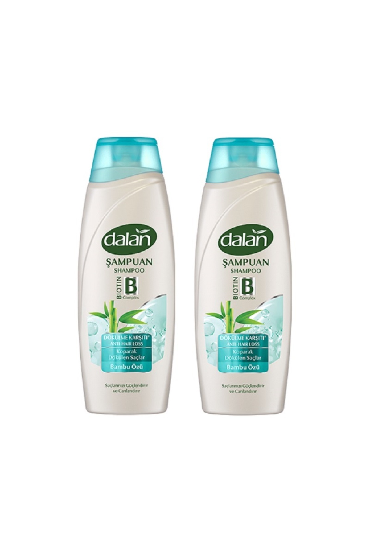 Dalan Şampuan Bambu Özlü Dökülme Karşıtı 450 Ml x 2 Adet
