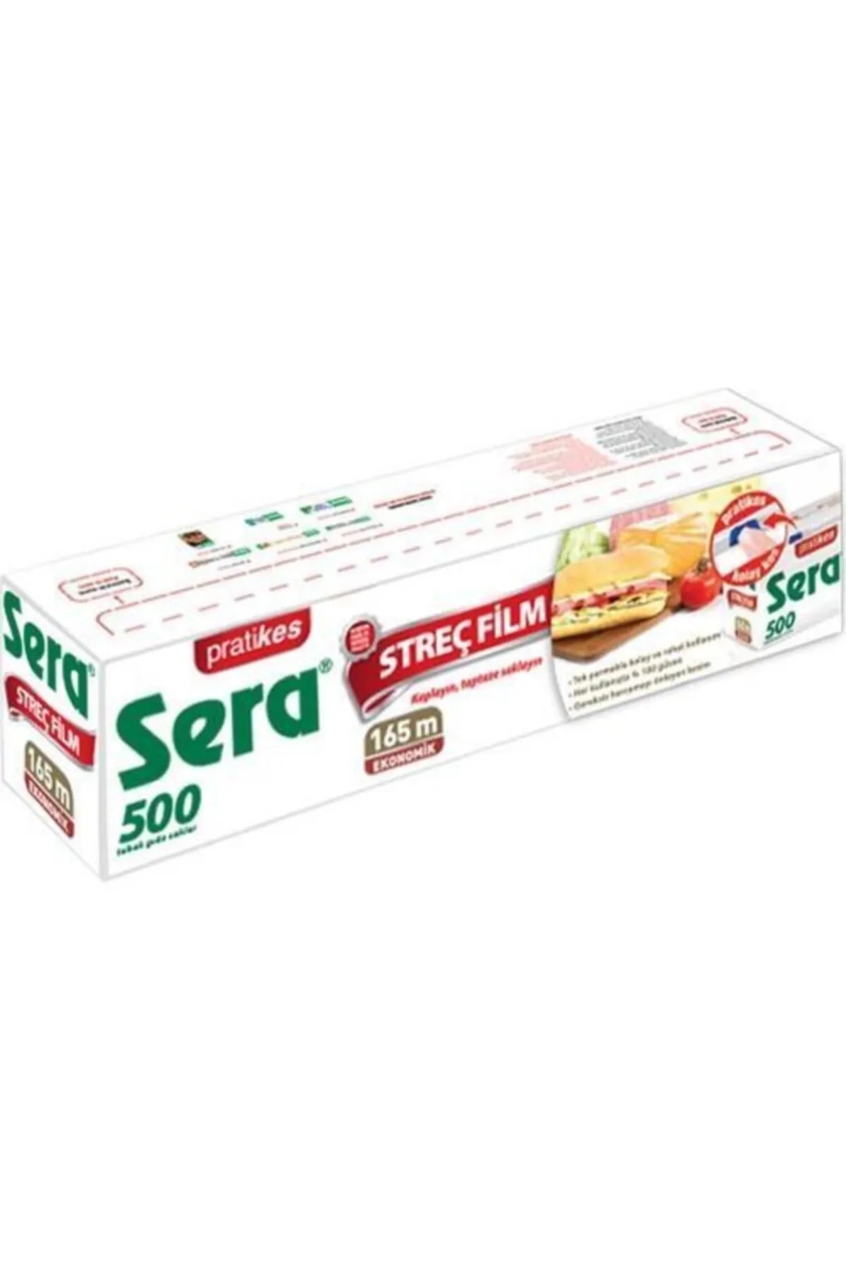 Sera Streç Film 30 Cm x 165 Mt 8 Micron x 2 Paket