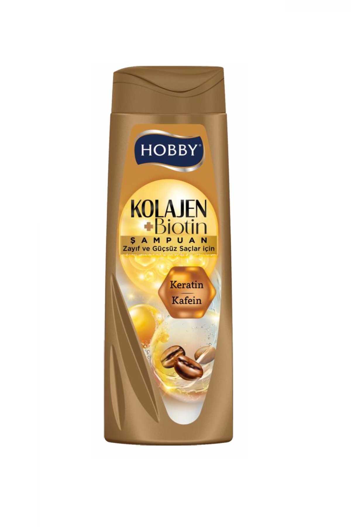 Hobby Şampuan Keratin Kafein Zayıf Ve Güçsüz Saç 480 Ml x 2 Adet
