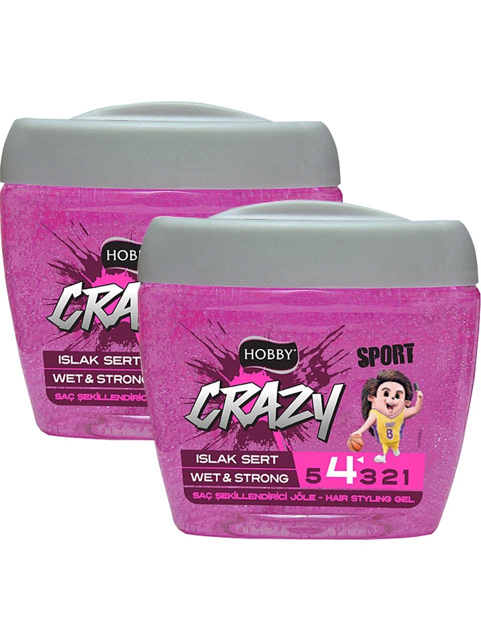 Hobby Crazy Head Jöle Islak Sert 700 Ml x 2 Adet