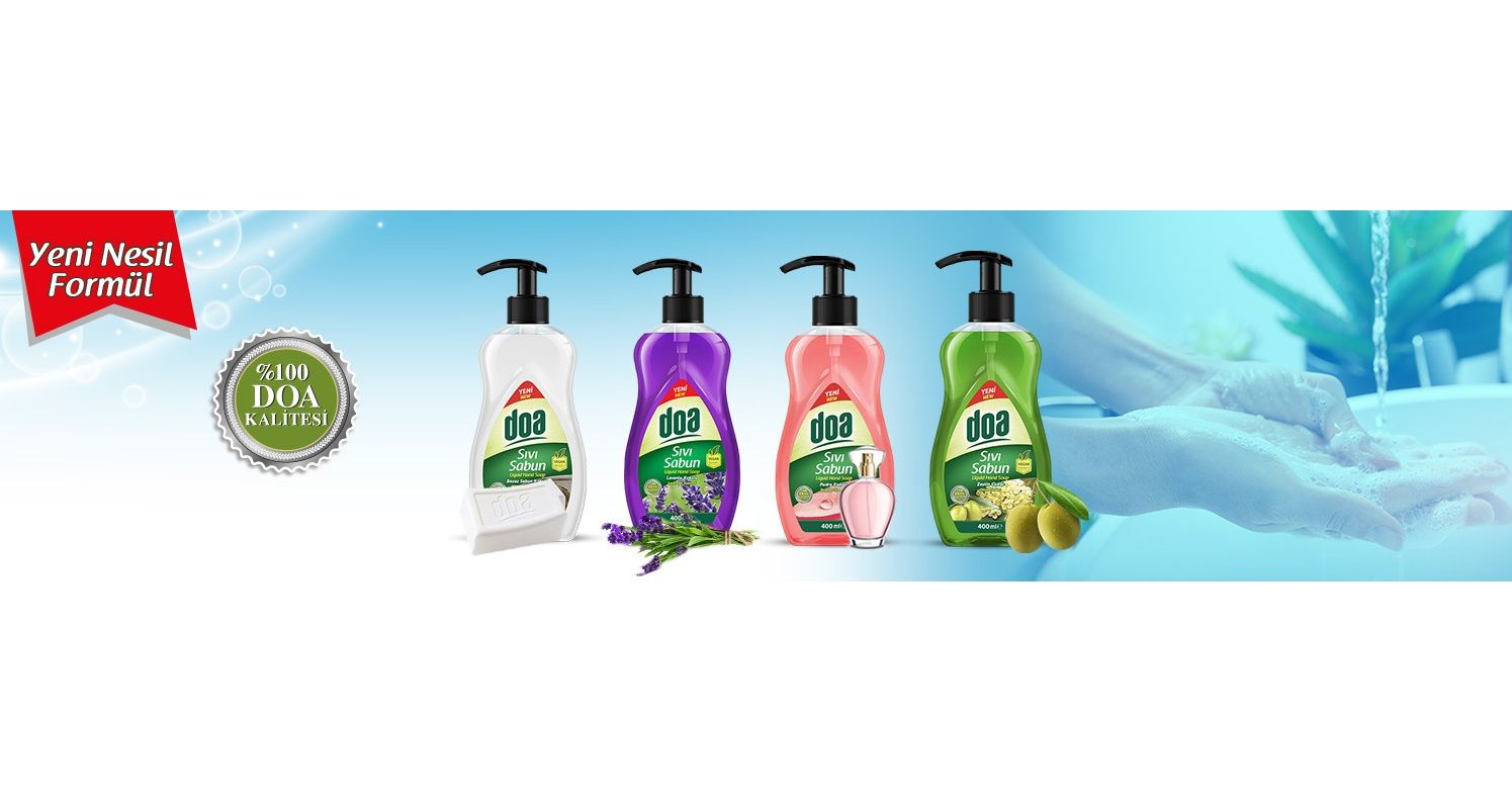 Doa Sıvı Sabun Zeytin Çiçeği 2.5 Lt x 3 Adet