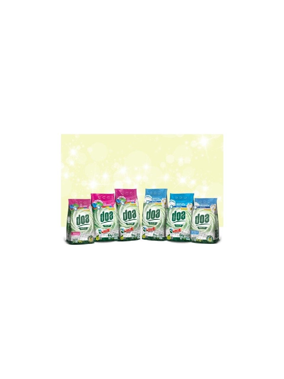 Doa Matik Toz Deterjan Beyazlar 3 x 4 Kg