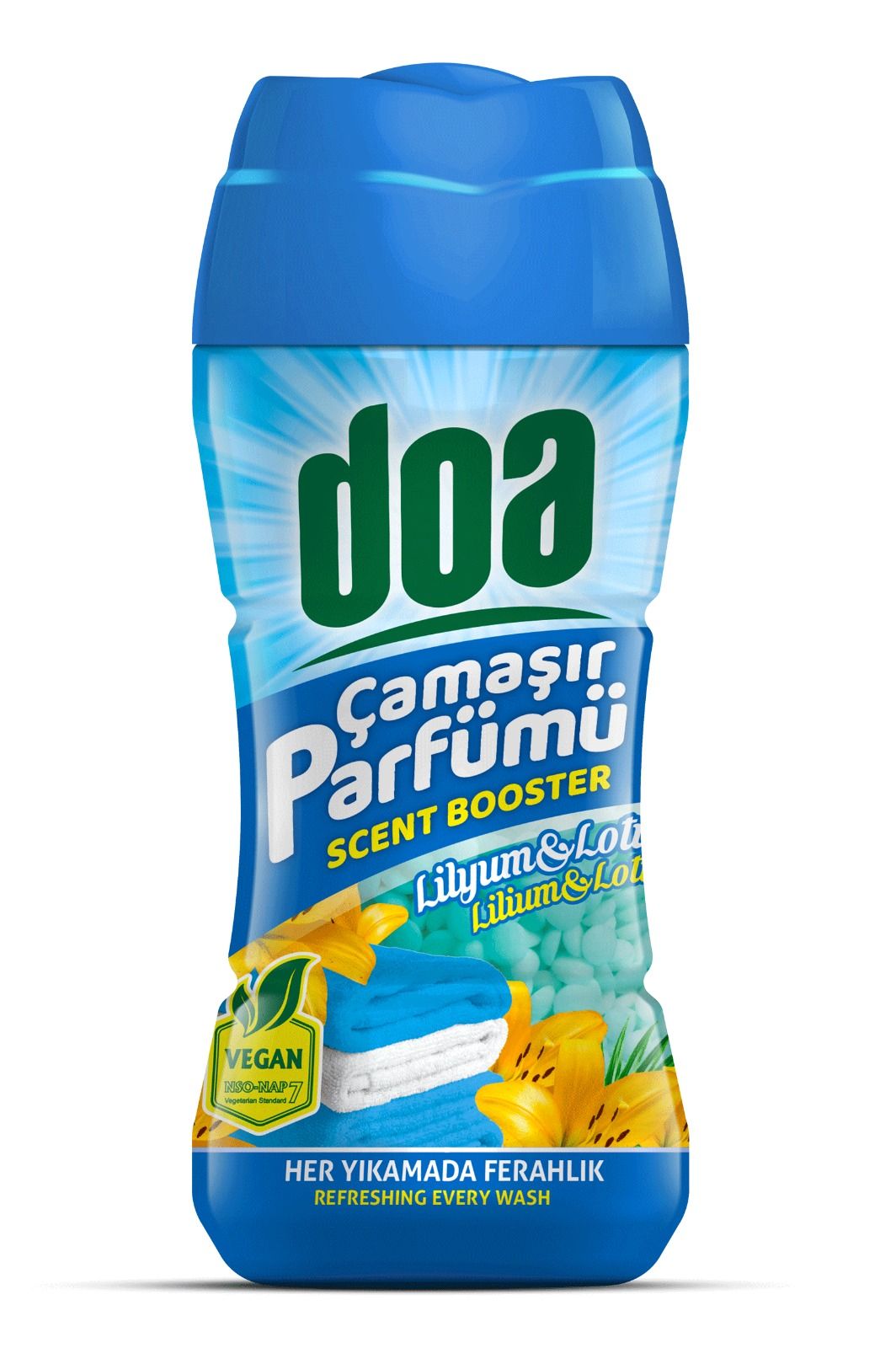 Doa Granül Çamaşır Parfümü & Çamaşır Yumuşatıcı Lilyum & Lotus 3 x 210 Gr