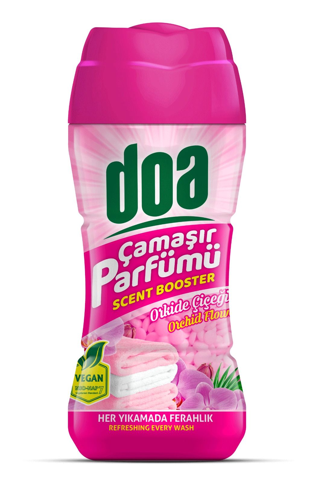 Doa Granül Çamaşır Parfümü & Çamaşır Yumuşatıcı Orkide Çiçeği 3 x 210 Gr