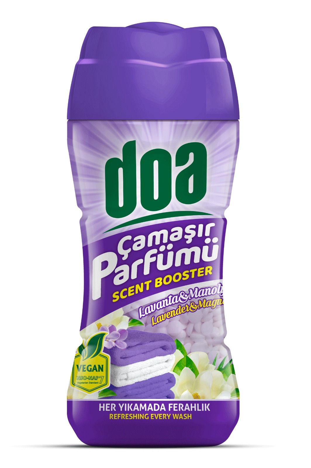 Doa Granül Çamaşır Parfümü & Çamaşır Yumuşatıcı Lavanta ve Manolya 3 x 210 Gr