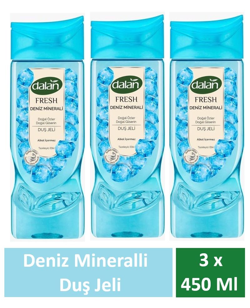 Dalan Duş Jeli Botanıca Orkide Özlü 450 Ml x 3 Adet