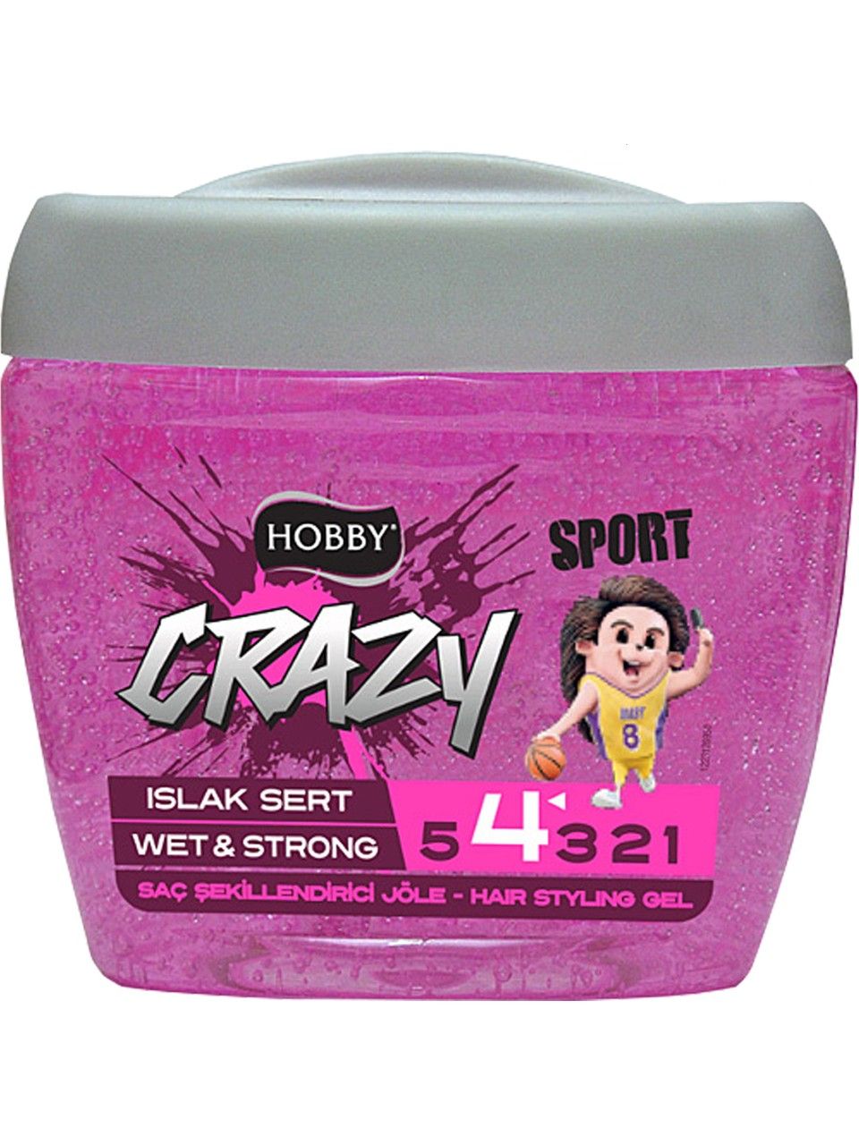 Hobby Crazy Head Jöle Islak Sert 700 Ml x 3 Adet