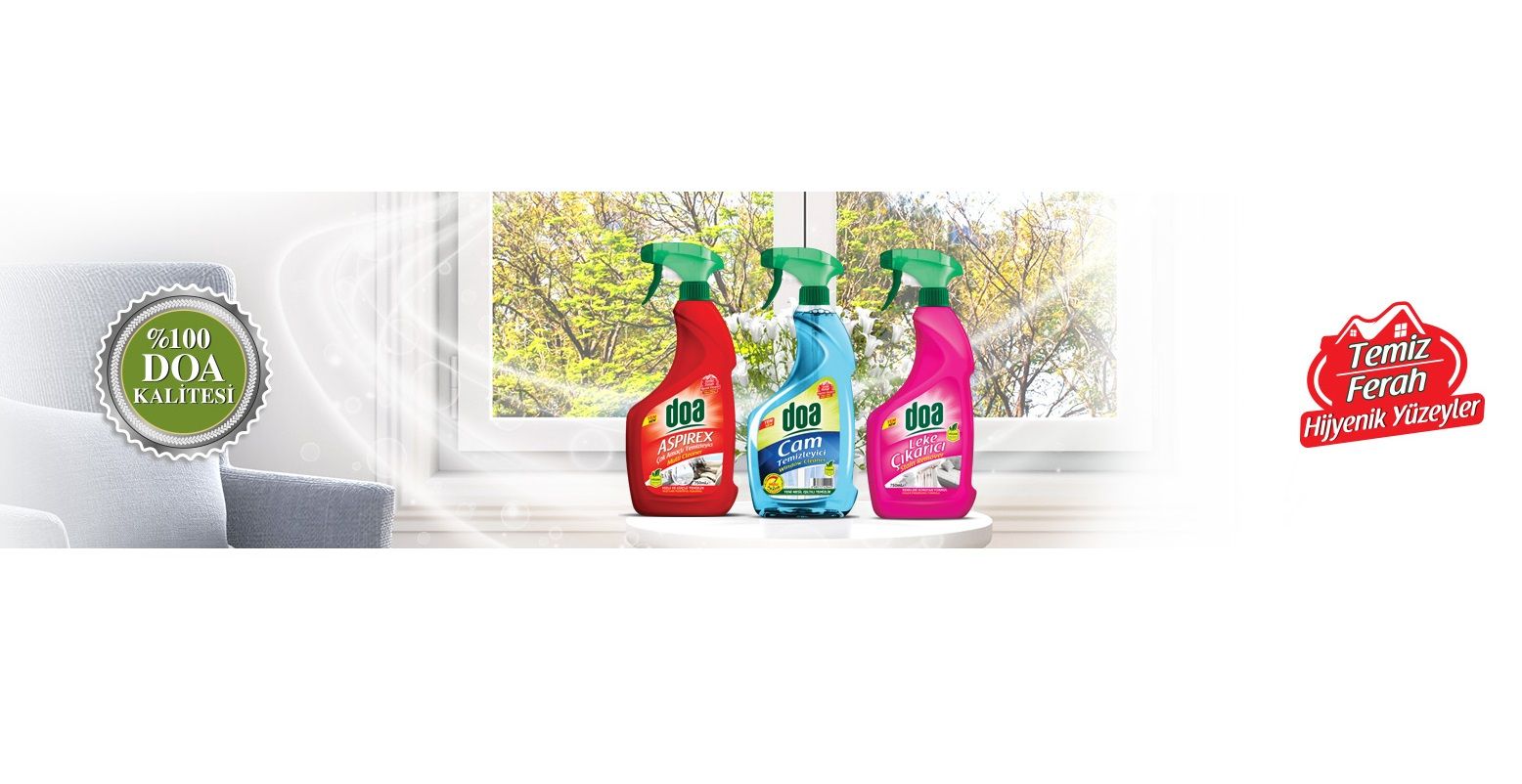 Doa Jel Tüm Yüzey Beyaz Sabun Kokulu Yüzey Temizleyici 750 Ml x 4 Adet