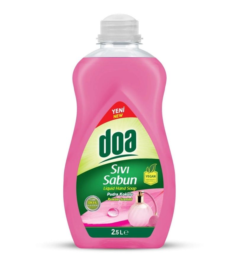 Doa Sıvı Sabun Pudra Kokulu 2.5 Lt x 6 Adet