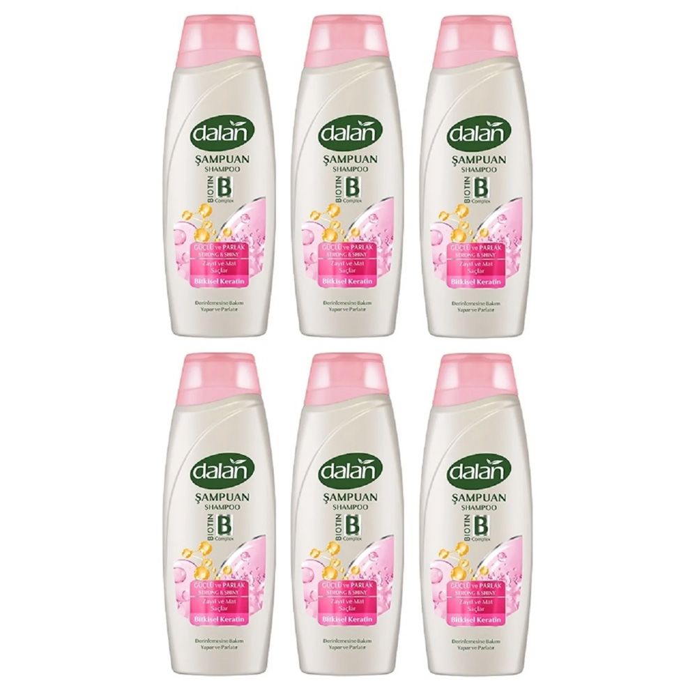 Dalan Şampuan Zeytinyağlı Güçlü ve Parlak 450 Ml x 6 Adet