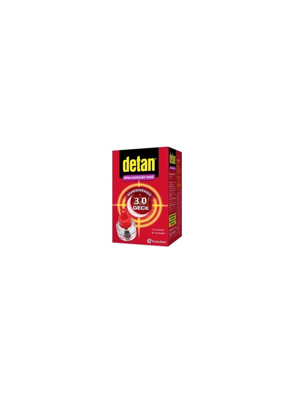 Detan Süper Elektrolikit Yedek Şişe - 180 Gece