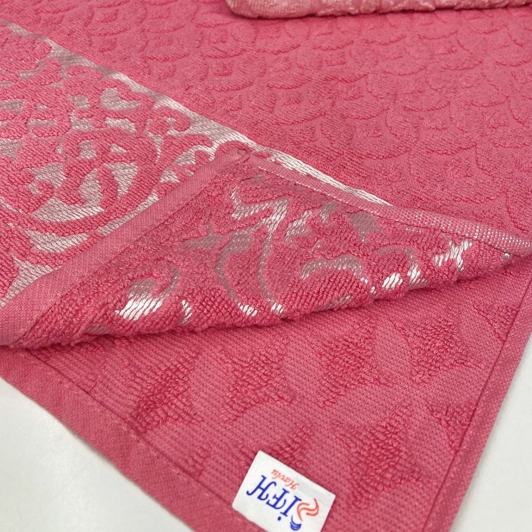Bimar Bukle Jakarlı Soft Motif Desenli El Ve Yüz Havlusu 50 X 90 Cm x 6 Adet
