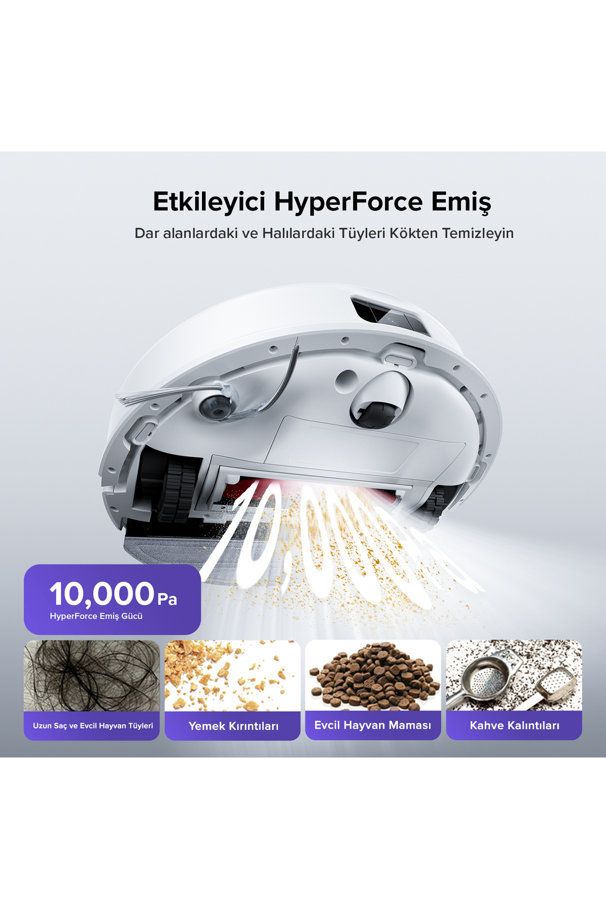 S8 Pro Akıllı Robot Süpürge
