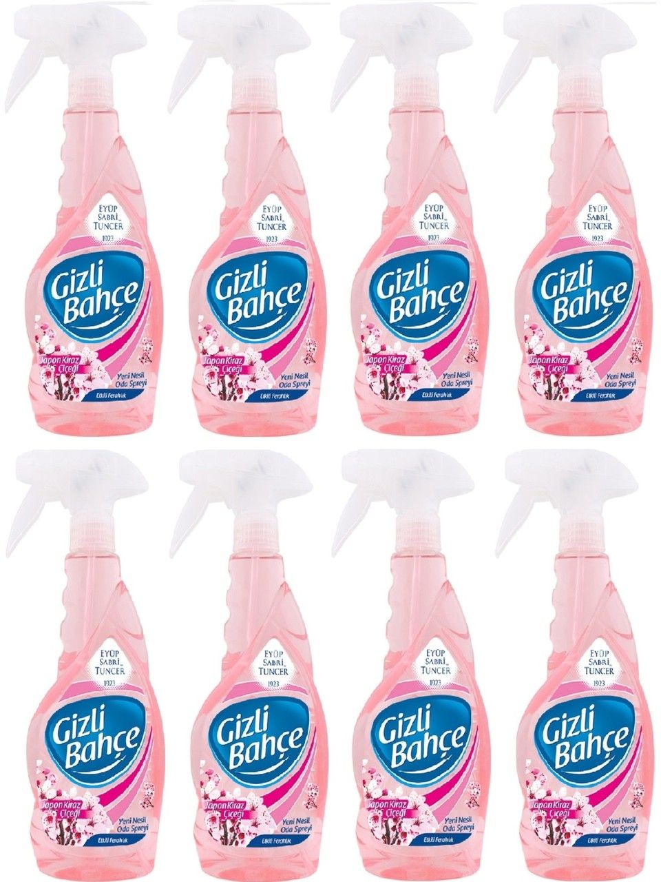 Eyüp Sabri Tuncer Gizli Bahçe Japon Kiraz Çiçeği Oda Kokusu 500 Ml x 8 Adet